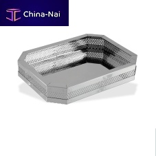 Surgical instrument sterilization tray CIL-018 002 001perforatedstainless steel