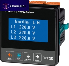 Monitoring analyzer TPM-02for electrical networksAC energy networkpower quality
