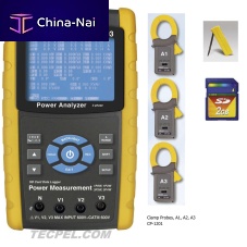 3-phase electrical networks analyzer DW-6093powerpower factorvoltage