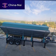 Mobile silo horizontalcementconcrete