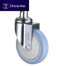 Polypropylene wheel 1M-C01-05-100-271with brakeswiveling