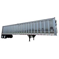 2-axle trailer self-propelledfor industrial materials