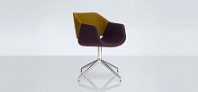 Contemporary chair MOVEindoorfabricupholstered