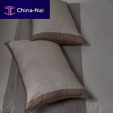 Natural fiber pillow case SPIN