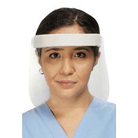 Full-face face-shield Premium Comfortbox of 100transparent