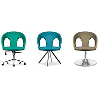 Contemporary chair MASKindoorfabricfelt