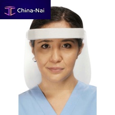 Full-face face-shield Premium Comfortbox of 100transparent