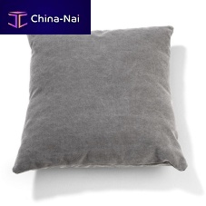 Fabric pillow D seriesleatherrectangularsquare