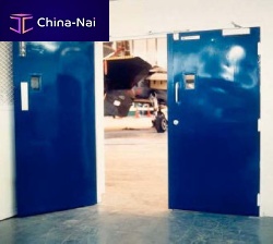 Swing door D100 - D 101fireproofhangarindustrial