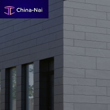 Panel cladding SYMMETRICAL WITH INVISIBLE FIXTUREslatetexturedbrushed