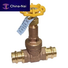 Gate valve 101TLF-PRmanualshut-offbronze