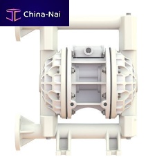 Double-diaphragm pump polymerairwith electric motor