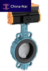 Butterfly valve Z 011-Apneumatically-operatedwafer