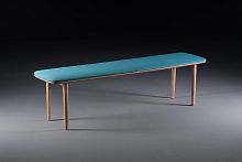 Contemporary bench NEVAoakwalnutmaple