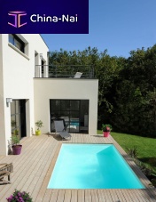 Outdoor swimming pool LIBERTY®in-groundwooden