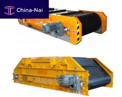 Belt separator SE serieselectro-magneticmetalfor solids
