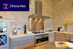 Traditional kitchen MINIMALISTEsolid woodwoodenisland
