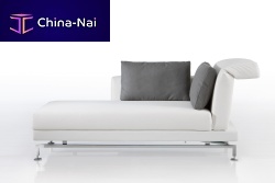 Contemporary daybed moule fabricleatherwooden