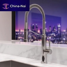 Countertop mixer tap BRUTONmetalkitchen1-hole
