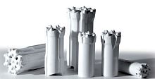 Down-the-hole drill bit HTG 25R35Mwith buttonsfor tunnelingfor drifting
