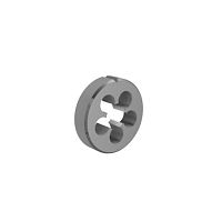 Round threading die