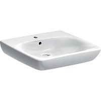 Wall-mounted washbasin 501.461.00.7ceramic1-holewith overflow