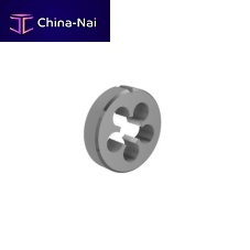 Round threading die