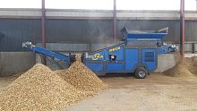 Dry screening screener 3WAY for recyclingvibratingmobile