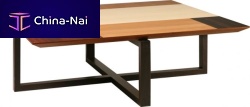 Contemporary coffee table PATCHWORKwalnutmapleebony