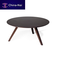 Contemporary coffee table Tangoplywoodbirch baseround