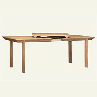 Contemporary table OLGOJ CHORCHOJoakglassoak base