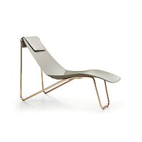 Contemporary chaise longue Apelle CL M CU leathermetalfor retail use