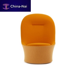 Contemporary armchair EVAfabricwith footrest