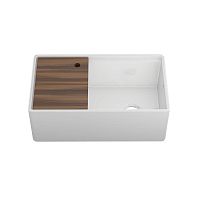 Single-bowl kitchen sink FIRA 093319without drainboardceramicapron-front