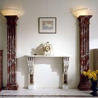 Stone pillar LIGHT & ONYX