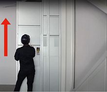 Sliding partition perimeter safety