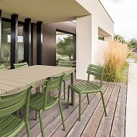 Contemporary dining chair HELENoutdoorindoorpolypropylene