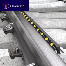 Wayside lubrication system single-linefor railselectric