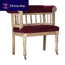 Traditional chair TWEEDindoorvelvetsolid wood