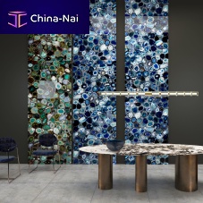 Natural stone wall 200prefabwith modular panelswith intergrated insulation