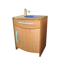 Single-bowl kitchen sink CB.KCwith drainboardpolyurethanepolyurethane