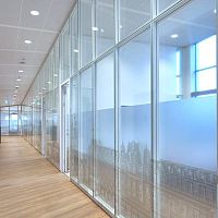 Removable partition STRING²glazedfor officesfor conference rooms