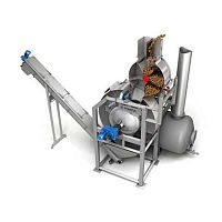 Potato peeler Eco seriessteamfloor-standing