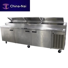 Pizza prep table 18600PTBMPlaminatestainless steelpolyurethane foam