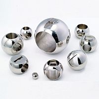 Spherical valve ball