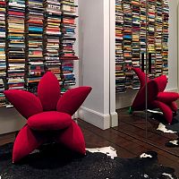 Original design armchair Getsuenfabricsteelhandmade
