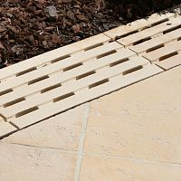 Drain channel grating