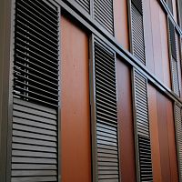 Sliding and stacking shutter jalousiealuminumwindow