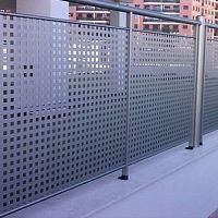 Metal sheet with square perforations perforatedlaminatedaluminum