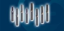 Solid carbide milling cutter threadwith cylindrical shank